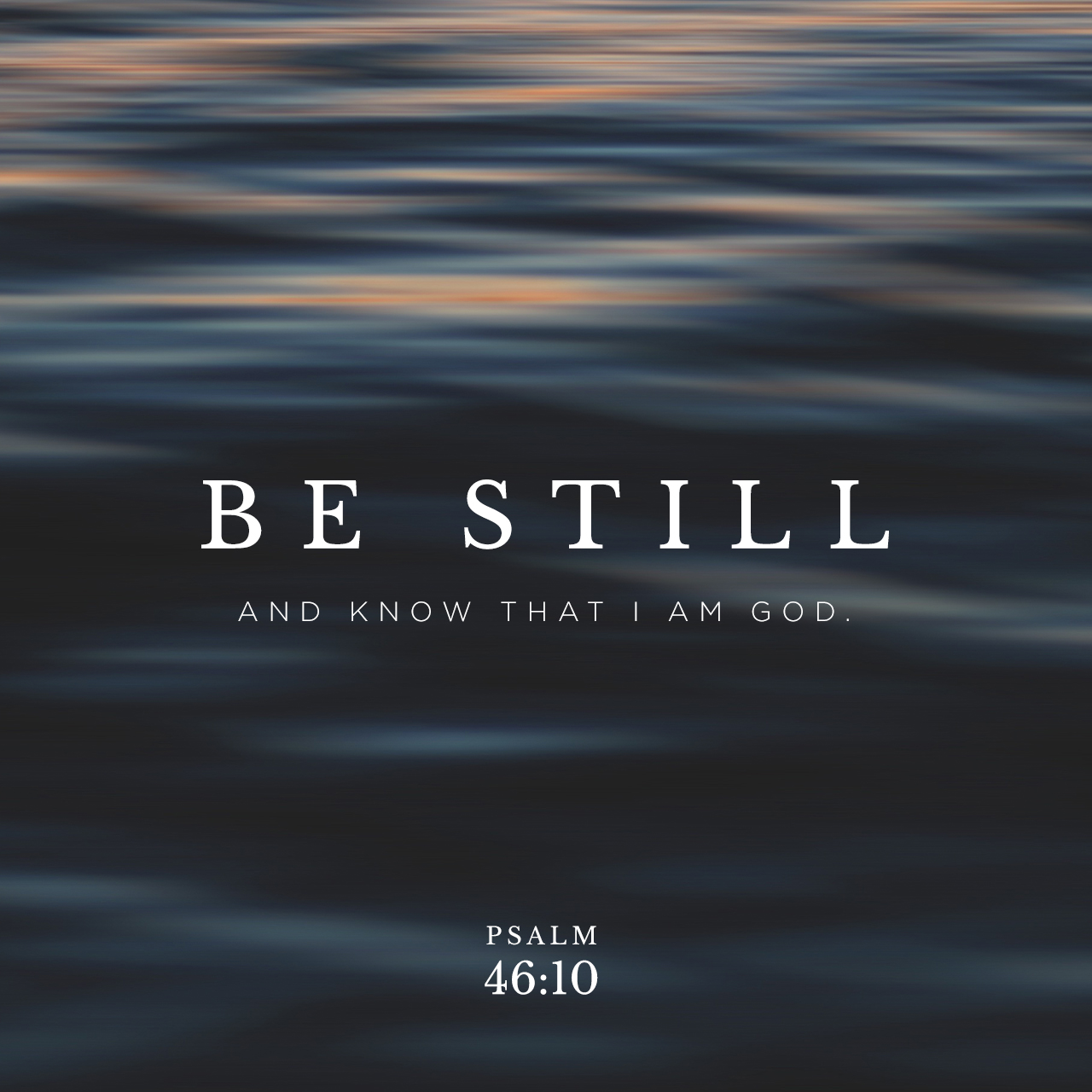 psalm 46:10